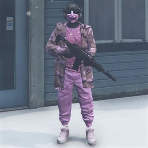 Pink Joggers Outfit Gta Prestastyle