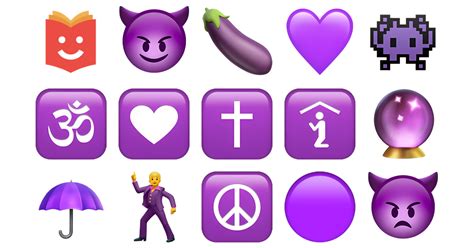 Total 70 Imagen Aesthetic Purple Emojis Viaterramx
