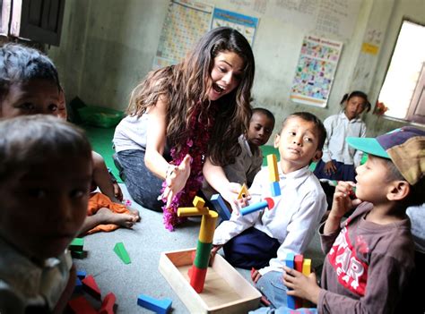 selena gomez visits nepal on behalf of unicef—see the pics e online uk