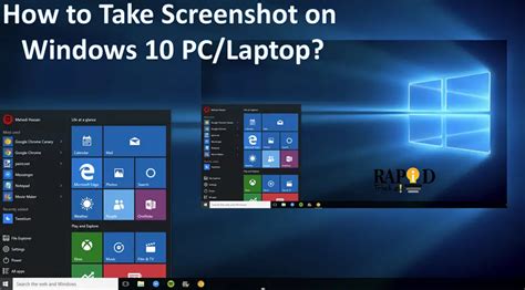 How To Take Screenshot In Windows 10 Laptop Howto Techno Images And