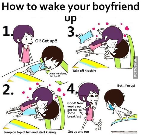 How To Wake Up Your Boyfriend 9gag