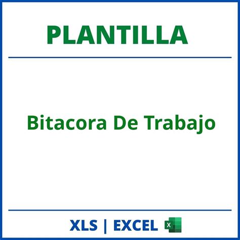 Plantilla Bitacora De Trabajo Excel Planilla Formato Hot Sex Picture