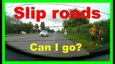 How To Join Dual Carriageways And Motorways Using Slip Roads Uk Youtube