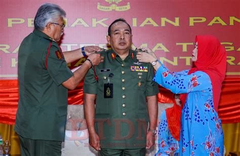Pemakaian Pangkat Pegawai Kanan Td Berita Tentera Darat Malaysia
