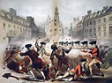 “Boston Massacre, March 5, 1770” Chromolithograph by John...