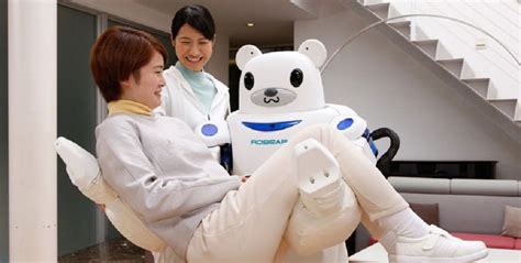 Japan Has Created A Robot Bear To Help Nurses Take Care Of Their