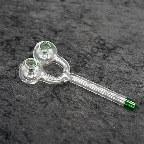 Color Edge Slingshot Dual Oil Burner Glass Pipe 5 Inches • Ssmokeshop