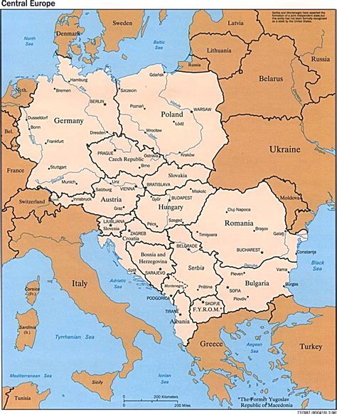 Central Europe Europe Map Eastern Europe Map World Map Europe