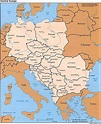 Central Europe | Europe map, Eastern europe map, World map europe