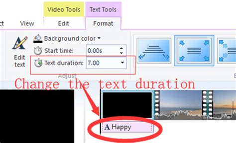 You can add a fade out or fade in audio effect to make your video clip more interesting. change the text duration | Windows movie maker, Free video ...
