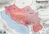 El mapa de Yugoslavia - Mapas de El Orden Mundial - EOM