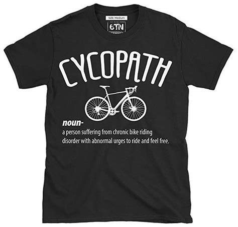 Cycopath Funny Cycling Themed T Shirt Cycling Quotes Cycling Funny Cycling T Shirts