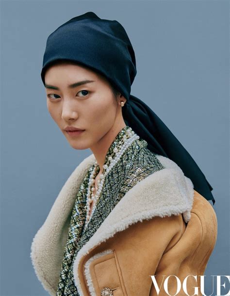 Liu Wen Vogue China Bold Shapes Couture Fashion Editorial