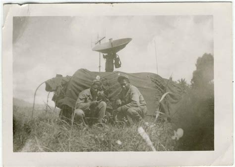 Vintage African American Buffalo Soldiers Radiomen Radio Signals