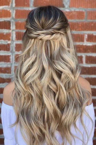 Options for simple long hairstyles. 42 Half Up Half Down Wedding Hairstyles Ideas | Wedding ...