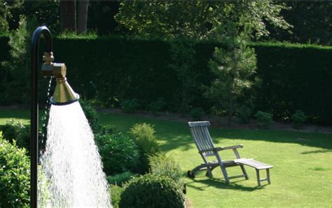 10 Easy Pieces Instant Outdoor Showers Just Add Garden Hose Gardenista