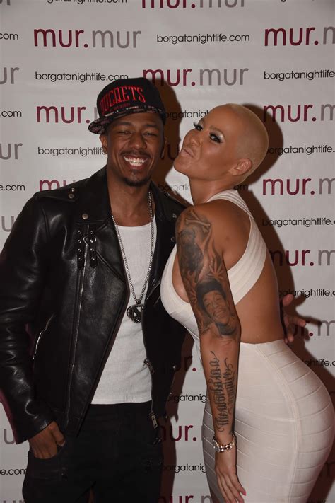 Nick Cannon And Amber Rose Look Pretty Cozy Together While Hosting A