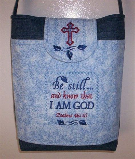 Be Still Laundry Bag Psalms Totes Bible Bags Biblia Handbags Bag