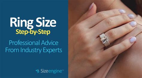 How To Determine The Perfect Engagement Ring Size At Home Sizeengine
