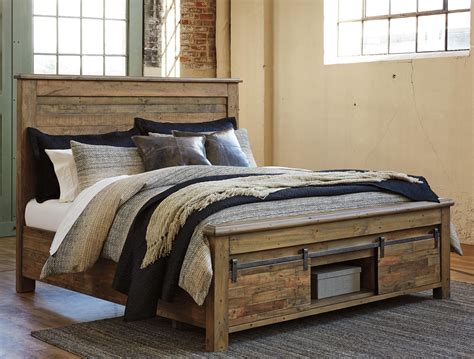 Signature Design By Ashley Sommerford California King Panel Storage Bed