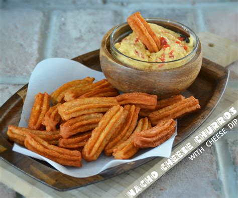Nacho Cheese Churros With Cheese Dip 5 Steps With Pictures