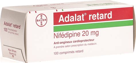 Adalat Retard Tabletten 20mg 100 Stück In Der Adler Apotheke
