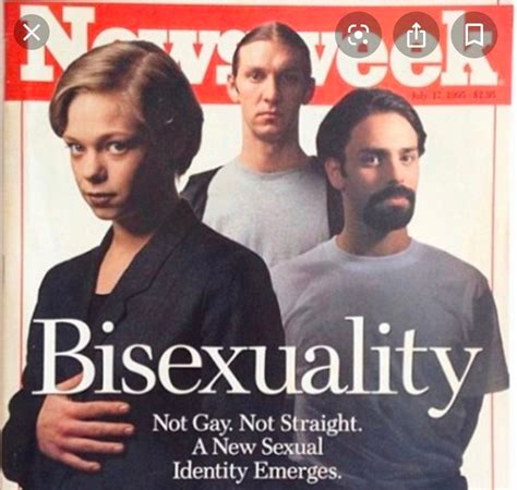 the 1995 time magazine cover on bisexuality r bisexual