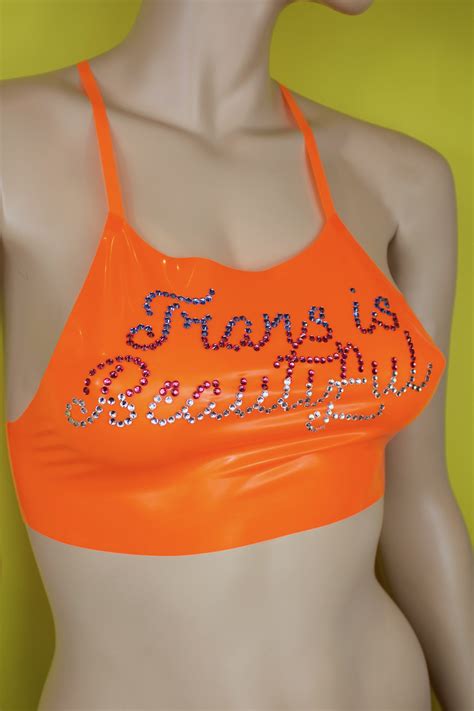 Trans Is Beautiful Latex Top Pick Your Colour London London