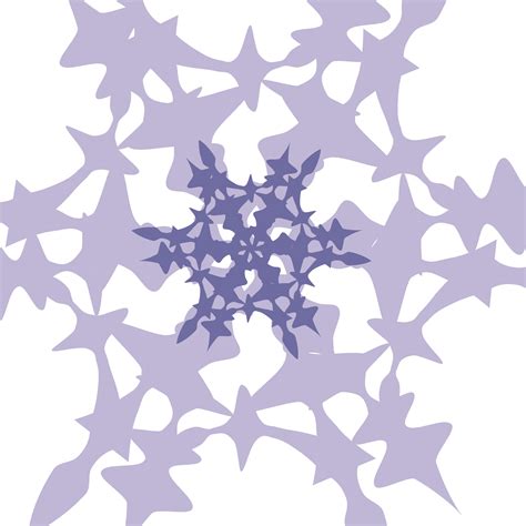 Snowflake 5 By Karolyn Jimenez Inspired By Snow Ice Crystals And