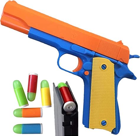 Plastic Eva Foam Darts Bullets Gun Glock Toys Case Accessories M1911 Pistol Handgun Soft Gun