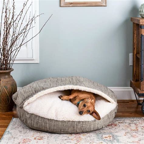 Luxury Cozy Cave® Dog Bed Wag Collection Snoozer
