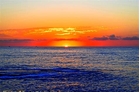 Ocean Sunset Hd Wallpaper Background Image 3000x2000 Id681510