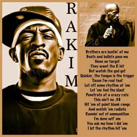 Rakim Quote Real Hip Hop Music Genres Hip Hop Quotes