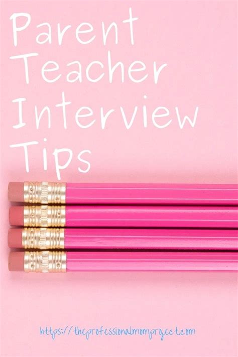 Tips For A Successful Parent Teacher Conference