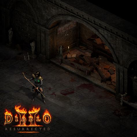 Artstation Diablo 2 Resurrected Catacombs Worldbuilding