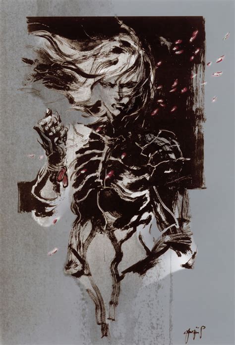 Raiden 5 ~ Metal Gear Solid 2 By Yoji Shinkawa