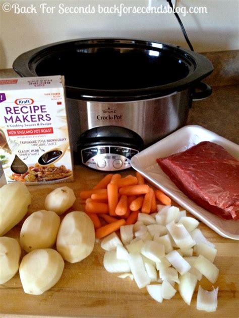 They only need five ingredients—and one of them is frozen meatballs! Easy Pot Roast Recipe - Back for Seconds