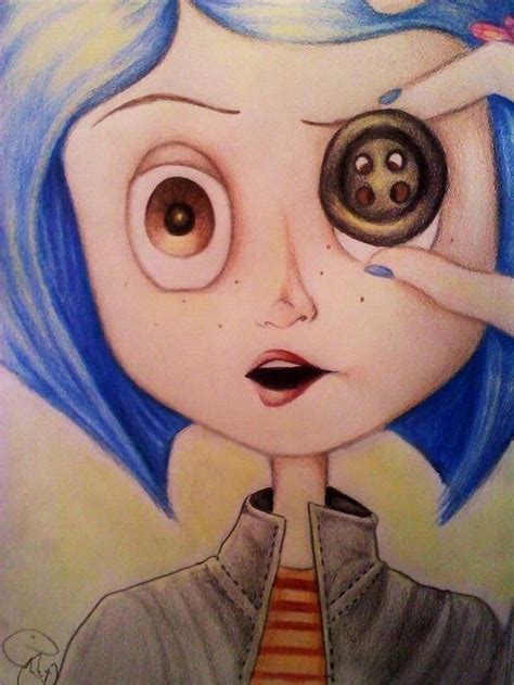 Start designing for free at picmonkey.com! coraline-colourful-pencil-drawing-easy-drawing-tutorials ...