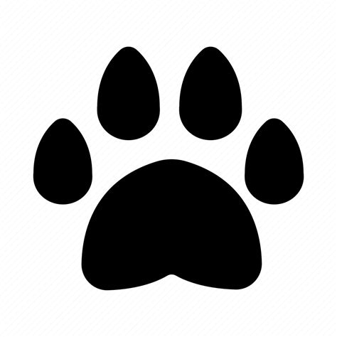 Animal Footprint Paw Pet Zoo Icon Download On Iconfinder