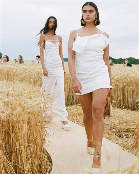 Jacquemus Brings Fashion Show To Idyllic Wheat Field Fashion Show
