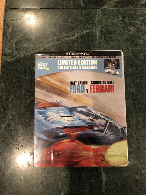 Ken miles at the first willow springs race; Ford V Ferrari : Steelbooks