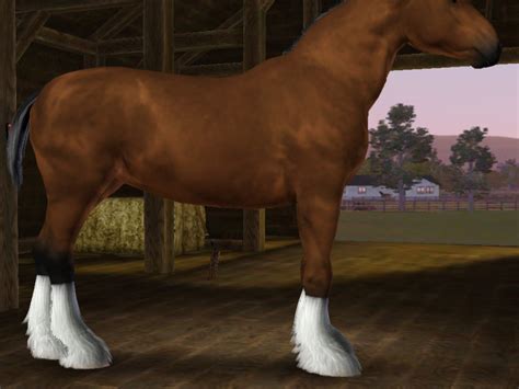 Sims 3 Horse Size Slider Upright Neck Slider By Drako Stud Sims 4