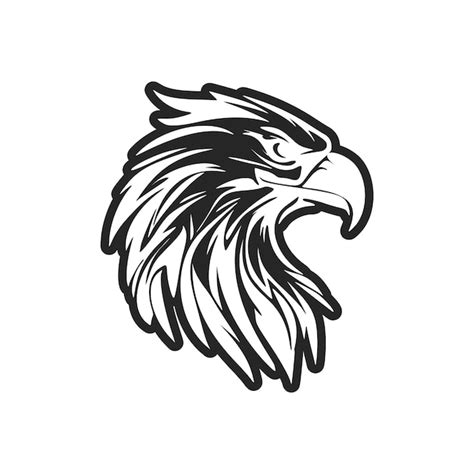 Premium Vector Eagle Logo Design Of Black And White Vector Artwork