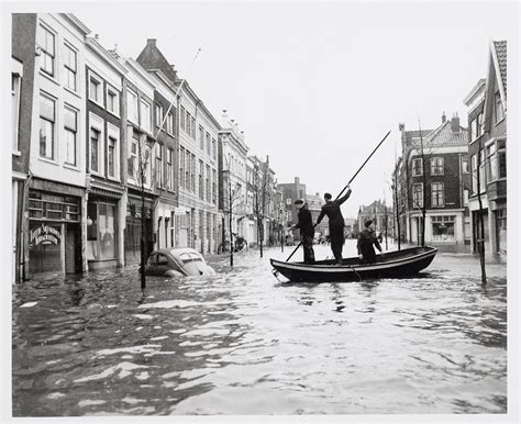 Watersnoodramp 1953 Nederland Historische Fotos Rotterdam