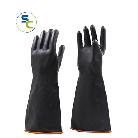 Rubber Industrial Gloves Zen Safety Care Your Safety Matters