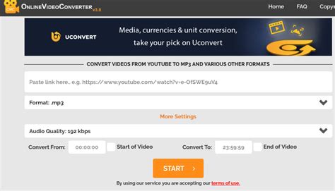 If you want to grab the audio file from a youtube video, you must try this online youtube video to mp3 converter by url, which lets you converter youtube video to audio file in mp3 format with high quality, such as 320kbps, 256kbps, 128kbps and more. Top 5 Ways to convert YouTube Video to MP3