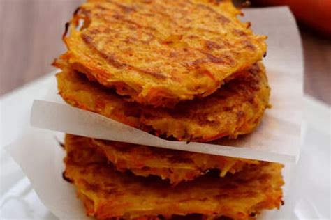 Galettes à la carotte panais et cumin