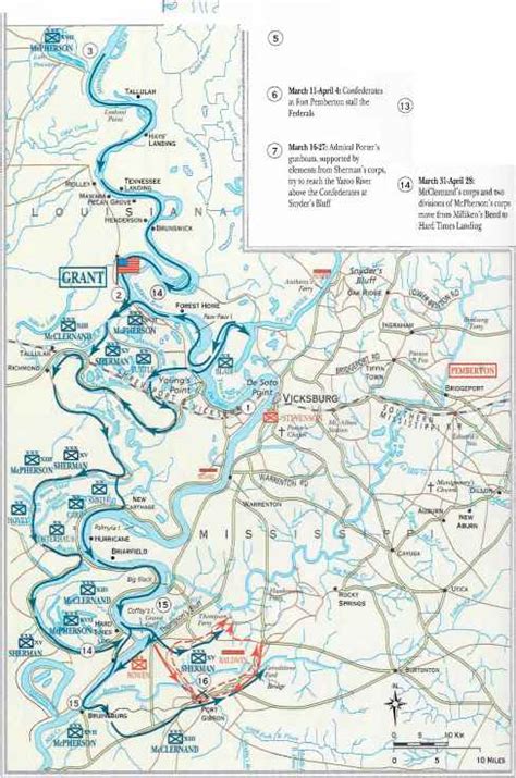 Grants Second Vicksburg Campaign Federal Army