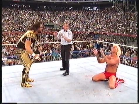 Randy Savage Vs Ric Flair WrestleMania 8 German Video Dailymotion