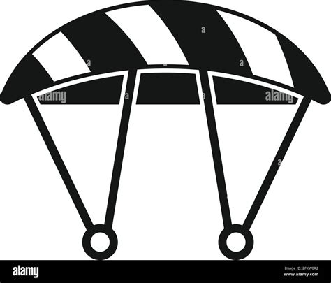 Parachute Icon Simple Style Stock Vector Image And Art Alamy